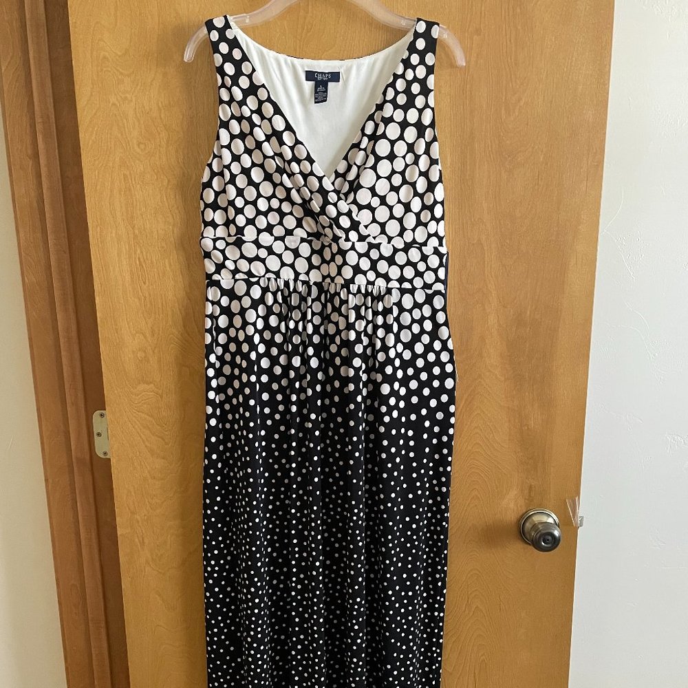 New! Chaps Summer Maxi Dress